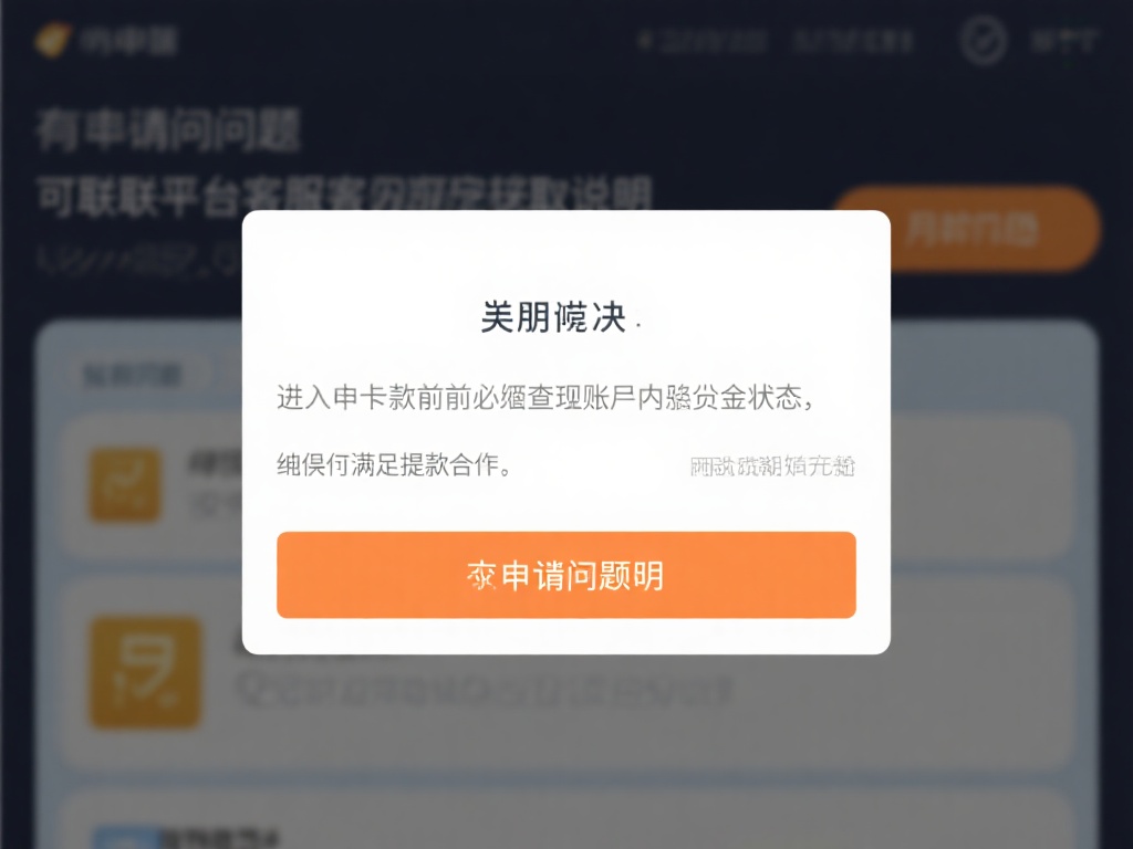 解决方法：&nbsp;在申请取款前，务必查看账户内的资金状态